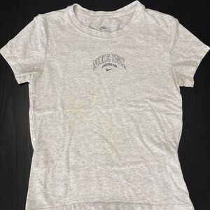 Nike Women’s Slim Fit Gray T-Shirt